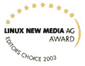 KDevelop best IDE in Linux New Media's 2003 Editors' Choice Award