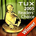 TUX 2005 Readers' Choice
Award