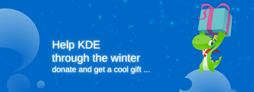 KDE winter fundraiser 